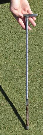 Turf-Tec Tall Pocket Tubular Soil Sampler - 1/2" Diameter Stainless Steel