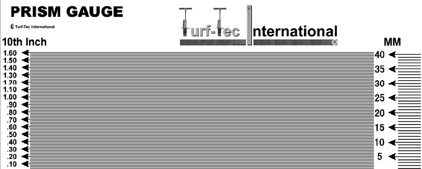 HGPRISM-01-IN-G - Height of Cut Prism Gauge with case (Inches Model)