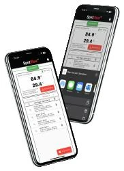 Turf-Tec Spot On Digital Soil Thermometer Pro - GPS Mapping with SpotView App