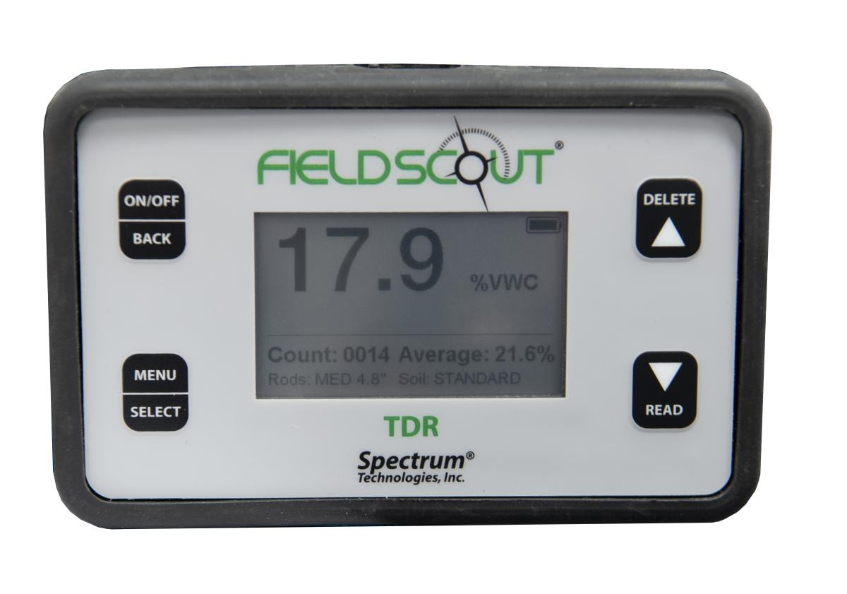 MSFS-TDR250 - Field Scout TDR 250 Handheld Digital Moisture Sensor for VWC -Volumetric Water Content Readings - No probes