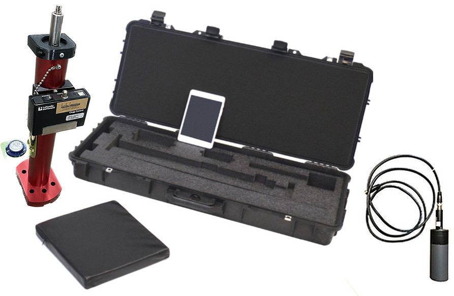 PNCLEGG-S-0.5 - New Wireless Clegg Impact Tester - 0.5 kg Model -  For golf greens - With GPS - Hard Case Shown