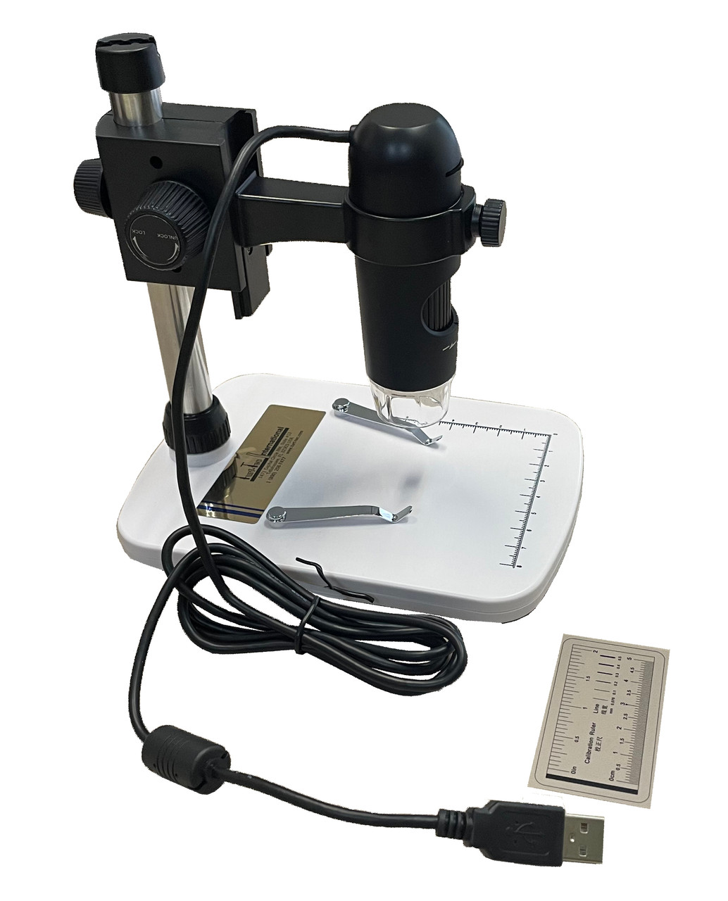 Turf-Tec USB Digital Microscope and stand - 20x & 300x - 5 Mega