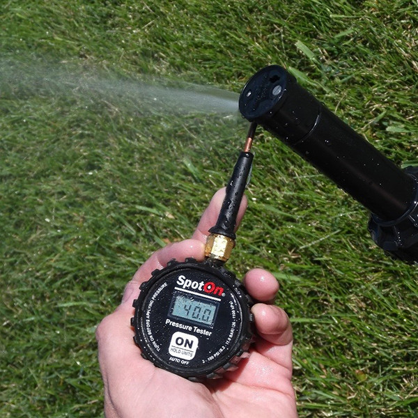 PITOT-01 - Pitot tube Digital SpotOn Irrigation Pressure Tester Testing pop up rotor sprinkler
