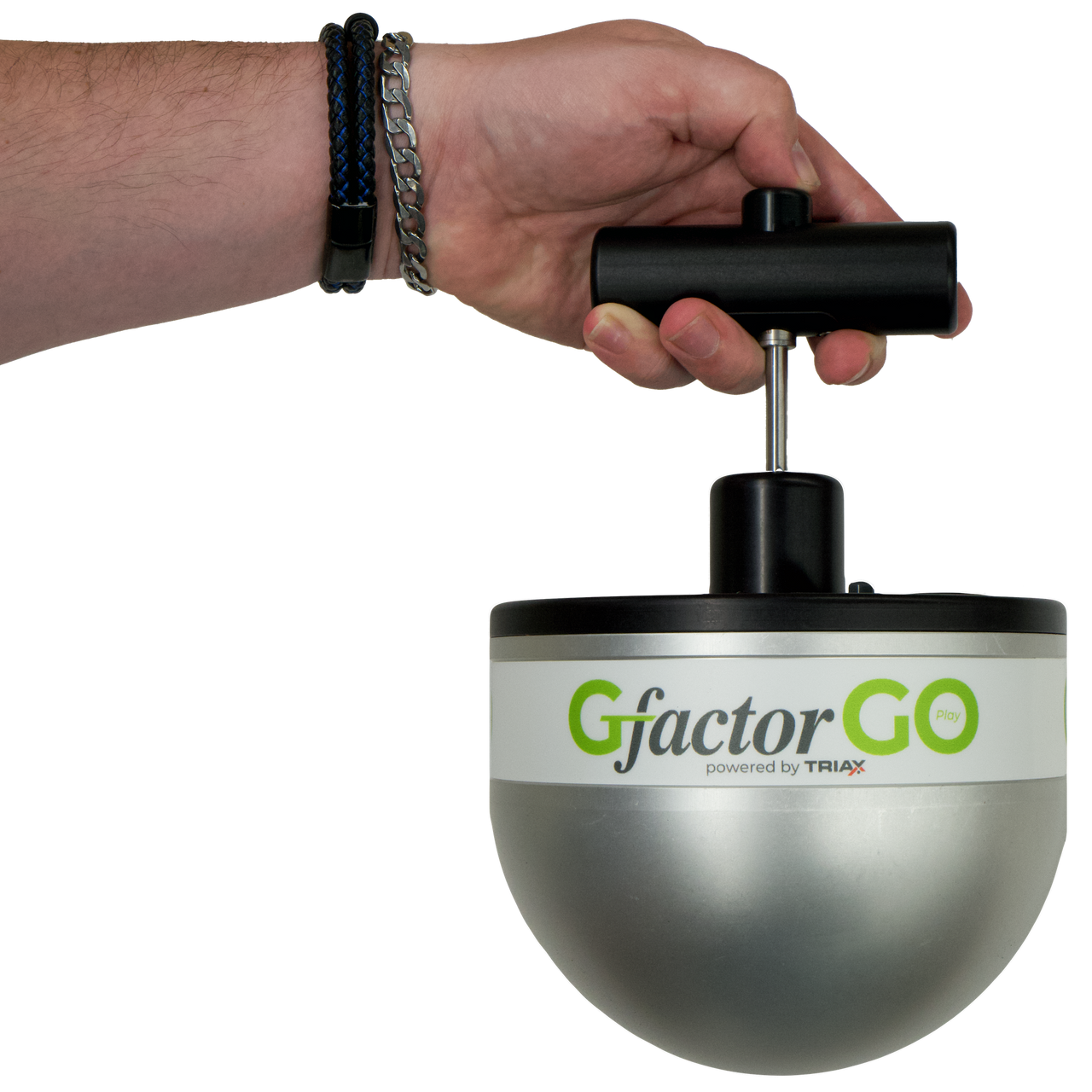 The GoFactorGO Wireless Playground Impact Tester is a simple tool designed to test surfaces where playground equipment exist and children or athletes play. 