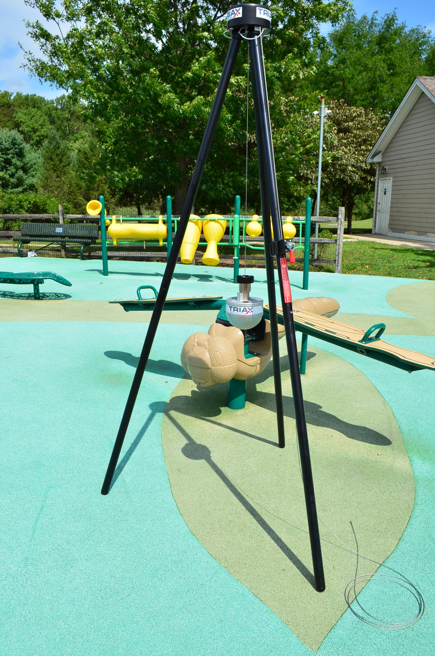 Triax Touch HIC Impact Tester with Tripod and hard case for playground testing