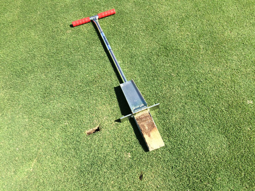 MPS2-S Heavy Duty Mascaro Profile Sampler - Overall Height 38 inches tall - Soil Profile size - 7" x 3" x 1/2 inch thick