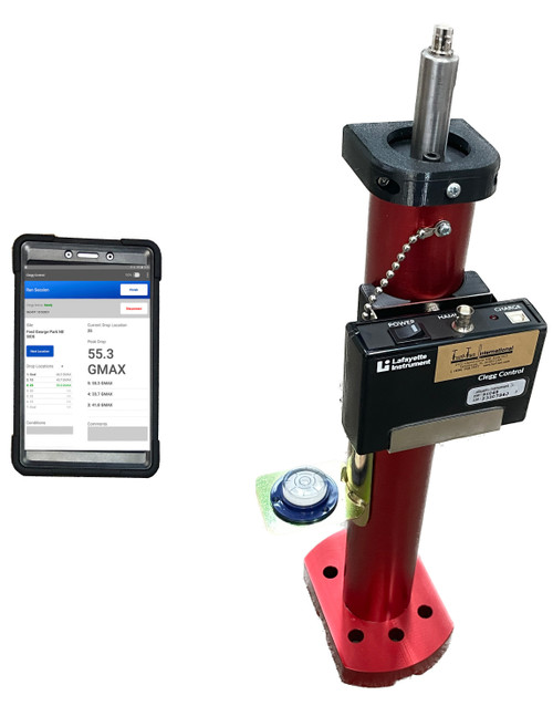 PNCLEGG-S-0.5 - New Wireless Clegg Impact Tester - 0.5 kg Model -  For golf greens - With GPS, tablet  and hard case. unit also can aquire TDR350 Moisture Readings