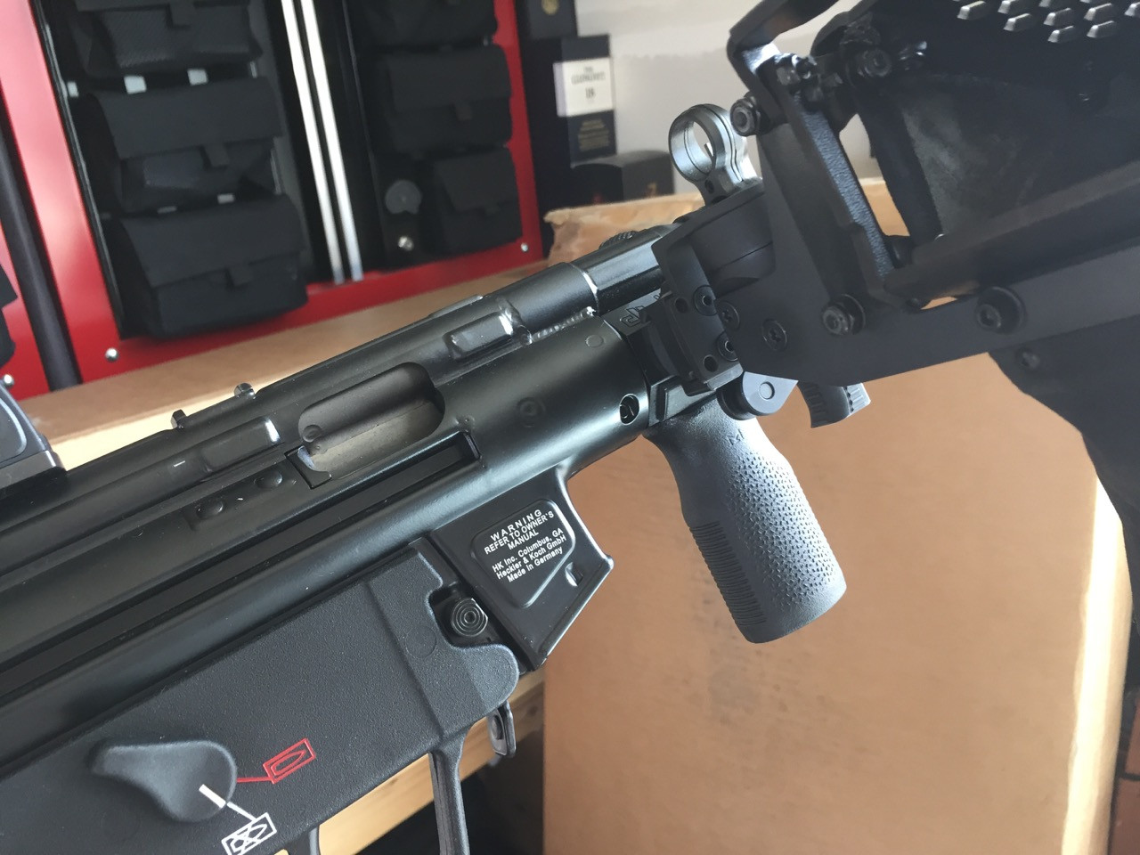 MP5 / CZ EVO Pistol brass catcher