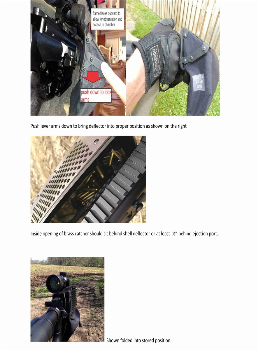 AR platform SHORT FRAME-TWIST Tighten brass catcher - Tactical