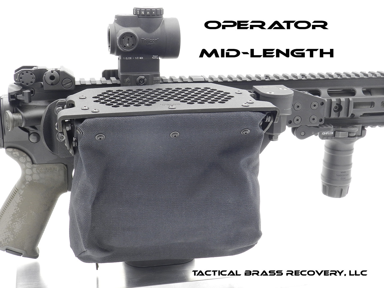 Seven Ops Brass Catcher,Tactical Shell Catcher for Rifle Range  Shooting,Saves Brass for Re-Loading (Black) in Dubai - UAE