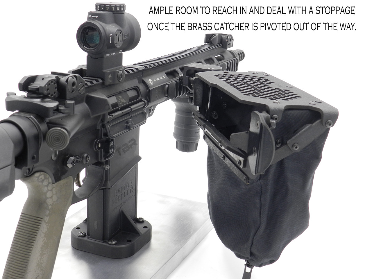 AR15/AR10/SCAR 16 Brass Catcher - Operator MID