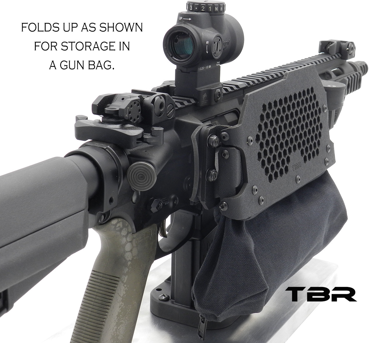 Operator MID Length AR15/AR10/SCAR 16 brass catcher Tactical Brass