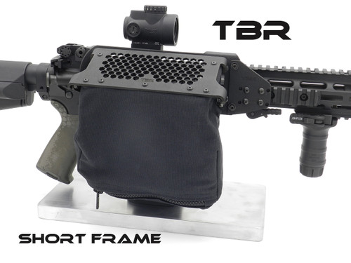 AR platform SHORT FRAME-THROW LEVER MOUNT brass catcher