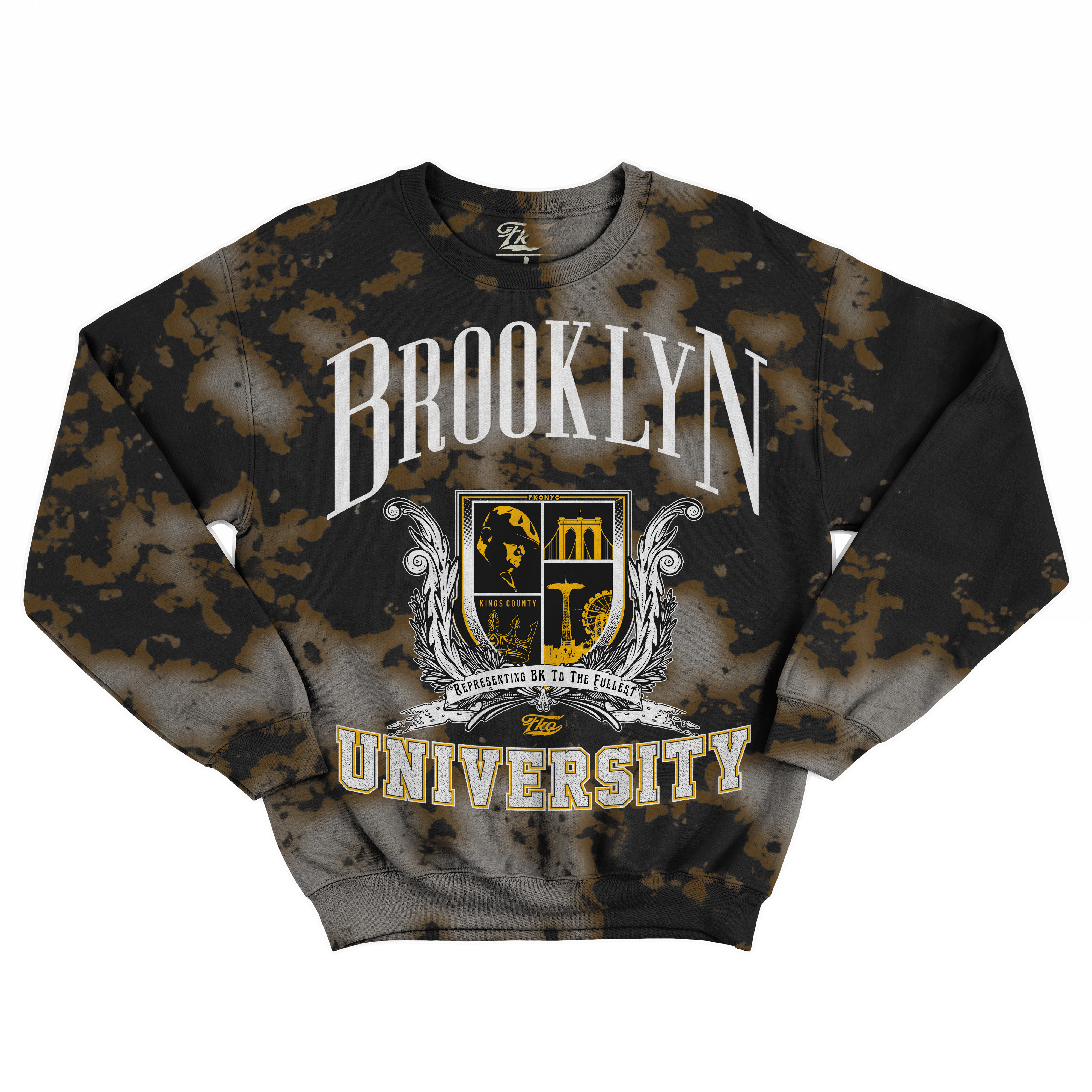 Brooklyn University Prestige Crew Pullover