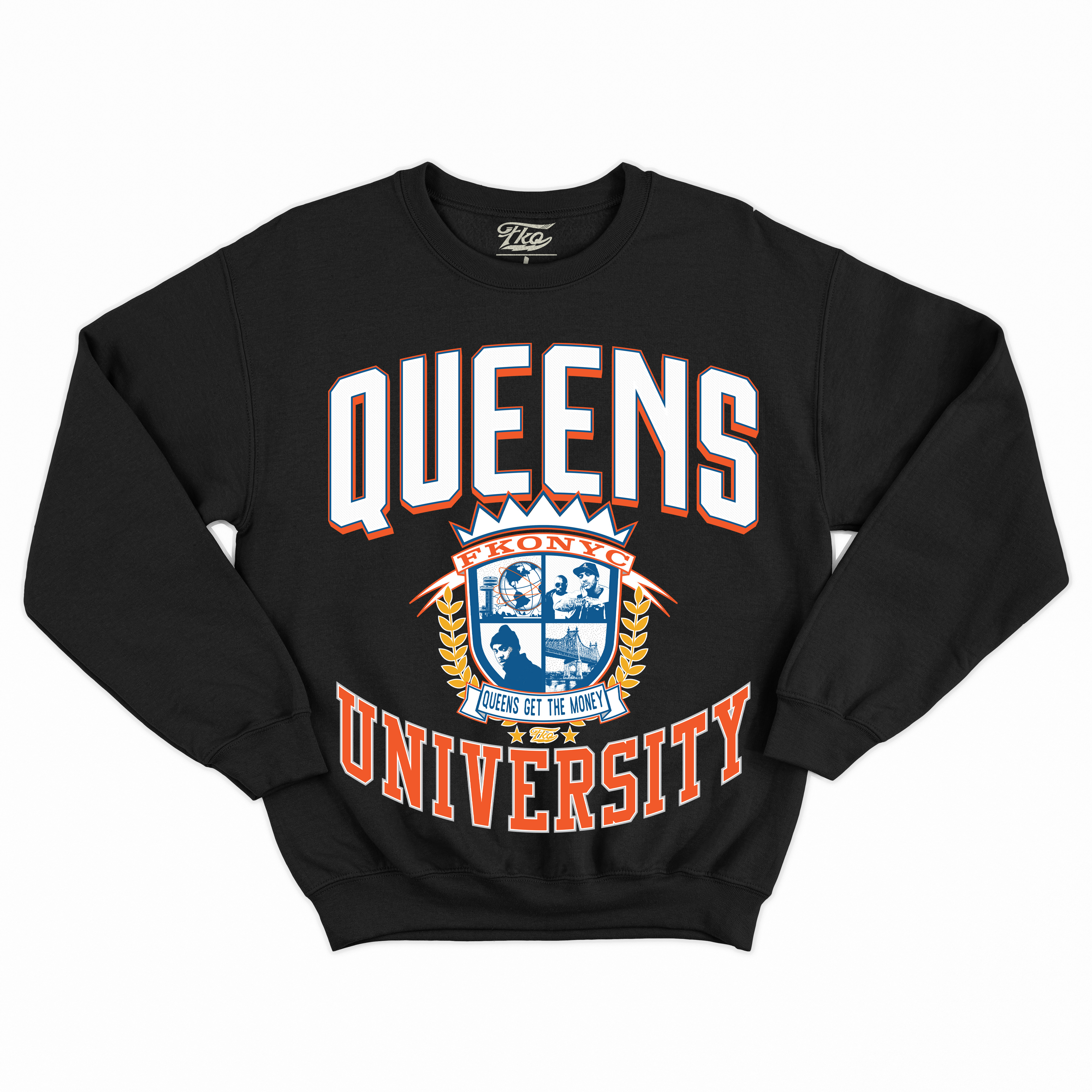 Queens University Crew Pullover