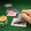 5 Denominated Poker Plaques Black $100