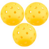 3-Pack of Pickleball Balls, Goldenrod Yellow