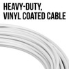 47' Replacement Tennis Net Cable, White