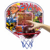 12in Urban Graffiti Mini Hoop with Ball and Pump