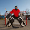 Large Heavy Duty Hockey Goal for Indoor or Outdoor Use