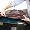 8-Foot Brown Leatherette Billiard Table Cover