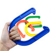 Plastic Horseshoe and Ring Toss Game Set (2 in 1)