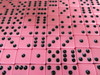 1000 Count - 16mm Pink Dice w/ Black Pips