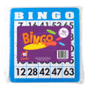 50 Pack of Blue Bingo Cards