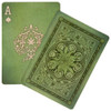 Aces High Green Playing Cards