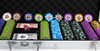 1000Ct Claysmith Gaming 'Rock & Roll' Chip Set in Aluminum