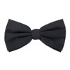 Formal Black Casino and Poker Dealer Clip On Bow Tie