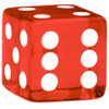 25 Red Dice - 19 mm