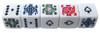 Bicycle Poker Dice Packs - 100 Dice