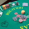 Blackjack and Texas Hold 'Em Felt