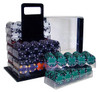 Pre-Pack - 1000 Ct Ace King Suited Chip Set Acrylic Case