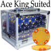 Custom - 600 Ct Ace King Suited Chip Set Acrylic Case