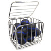 Compact Portable Ball Cage, 32" x 28" x 24"