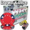 600 Ct - Pre-Packaged - Crown & Dice 14 G - Acrylic