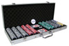 500 Ct Pre-Packaged Eclipse 14G Poker Chip Set - Aluminum