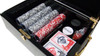 500 Ct Pre-Packaged Eclipse 14G Poker Chip Set - Mahogany