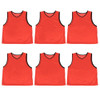 6-pack Adult Scrimmage Pinnies, Red