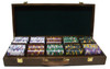 500 Ct - Pre-Packaged - Kings Casino 14 G - Walnut Case