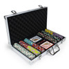 300ct Claysmith Gaming Monaco Club Chip Set in Aluminum