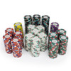 500ct Claysmith Gaming Monaco Club Chip Set in Aluminum