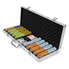 Custom - 500 Ct Monte Carlo Chip Set Aluminum Case