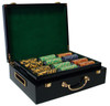 Pre-Pack - 500 Ct Monte Carlo Chip Set Hi Gloss Wooden Case