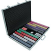 1000 Ct Standard Breakout Scroll Chip Set - Aluminum Case