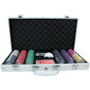 300 Ct Custom Breakout Scroll Poker Chip Set Aluminum Case