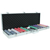 600 Ct Custom Breakout Scroll Chip Set - Aluminum Case