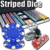 750 Ct - Custom Breakout - Striped Dice 11.5 G - Aluminum